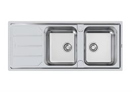 LAVELLO INC. INOX 1160X500 2V+GOCC.SX ELETTRA FOSTER