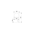 MONOCOM. CROMO/NERO  MOJITO CROLLA
