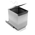 PATTUMIERA ESTRAIBILE L.25 P.40 H.38 INOX