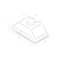 ERA S IX/A/52 CAPPA  INOX INCASSO ELICA