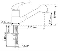 QUARMIXEXT MISCELATORE CROMO DOCCIA ESTR. PLADOS