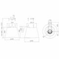 JUNO URBAN CAST IRON/F/50 CAPPA GHISA ISOLA/SOSPESE ELICA