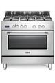 PRO96MXED CUCINE F.S. 90x60 GAS/ELET. INOX A PROFESS. DE LONGHI