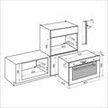 FORNO ELETT. INC. INOX 90X60 MULTIF. KE FOSTER