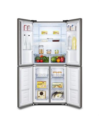 RQ515N4AD1 FRIGO NOFROST F.S.182X80X65 4 PORTE INOX A++ HISENSE