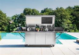 CUCINA DA ESTERNO INOX 185X78X115h FOSTER