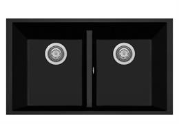 ONE LAV. 838X559 2V SOTTOTOP UG. BLACK MATT PLADOS