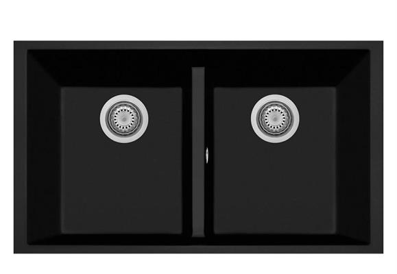 ONE LAV. 838X559 2V SOTTOTOP UG. BLACK MATT PLADOS
