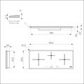 P. COTT. 3 ZONE INDUZIONE FT V.NERO 840X350 S4000 FOSTER