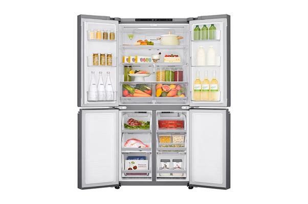 GMB844PZFG  FRIGO F.S.NOFROST 180X84X74 4PORTE INOX F LG