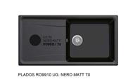 ROXANA LAV. 99X50 1V+SCIVOLO INC. UG. BLACK MATT PLADOS