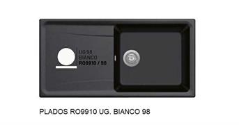 ROXANA LAV. 99X50 1V+SCIVOLO INC. UG. BIANCO PLADOS
