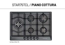 STAR P. COTT. 5 GAS 75 INC. GR.GH NERO MATT 70 PLADOS