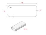 TUBAZIONE NIKOLATESLA X ASPIR TUBO RETT.222X89 L.500 MM ELICA
